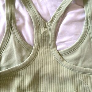 lululemon sea foam workout tank